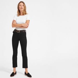Pristine Everlane Kick Crop Jeans in Black 32x26